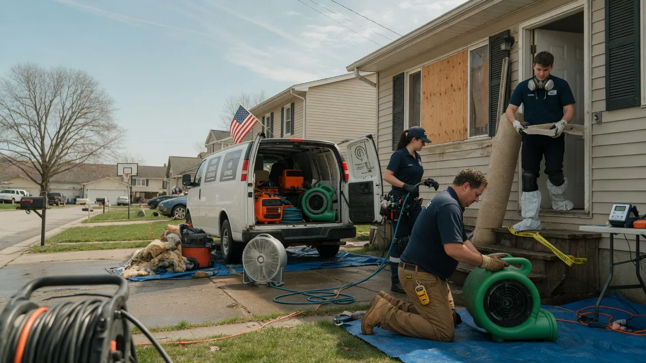 Water Damage Restoration in Carson, MS near me